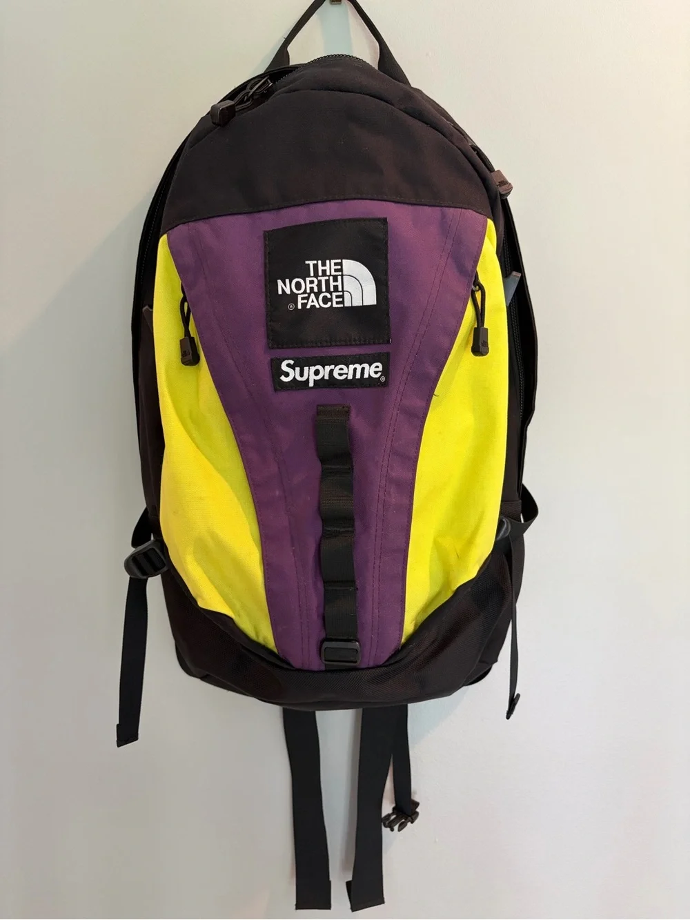 Supreme x The North Face Expedition Men’s Backpack Yellow/Purple